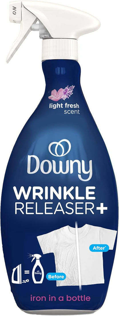 Downy Wrinkle Releaser Fabric Refresher Spray, Light Fresh, 33.8 fl oz