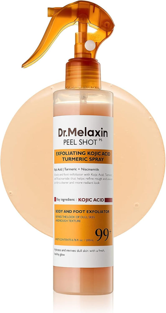 Dr.Melaxin Body Keratin Care Kojic Acid Turmeric Spray, 200 ml