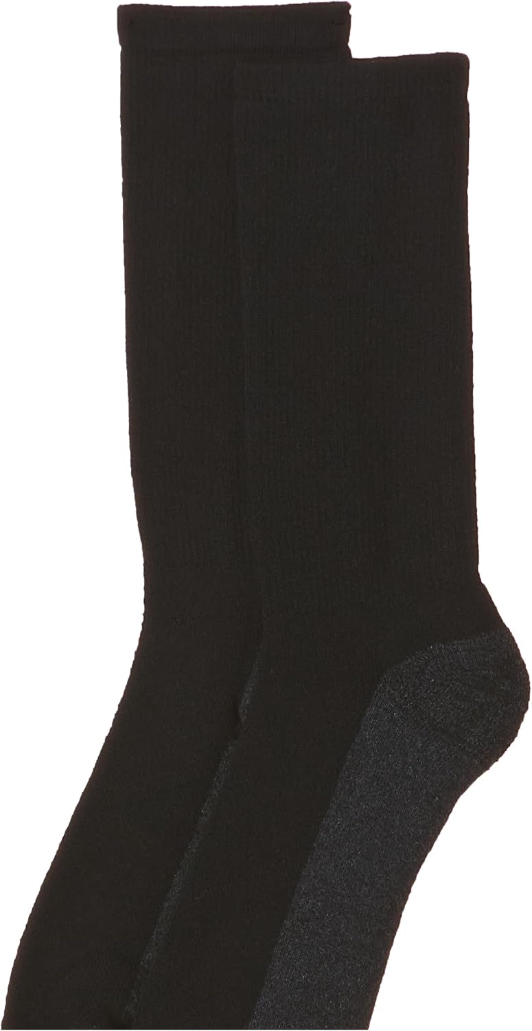 Hanes Men's Max Cushion Crew Socks, 6 Pairs, US 6-12 - view 5
