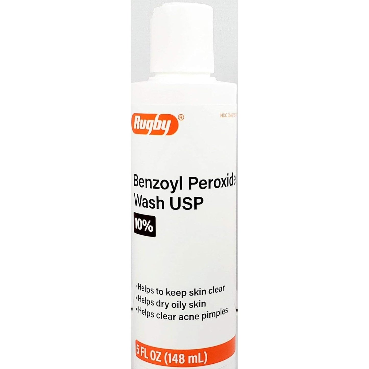 Benzoyl Peroxide Wash USP 10%, 5 fl oz by Rugby