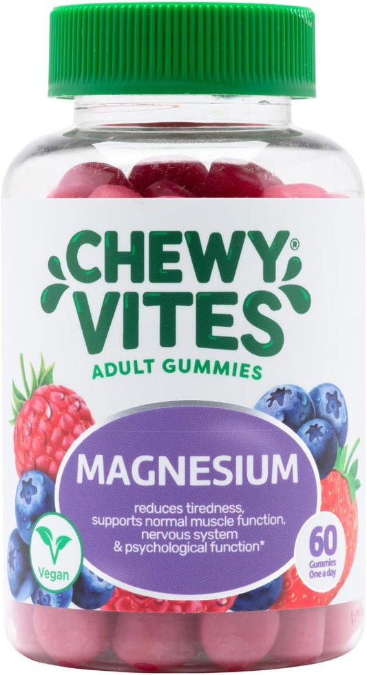 Chewy Vites Adult Magnesium Citrate 736mg Gummies - 60 Count