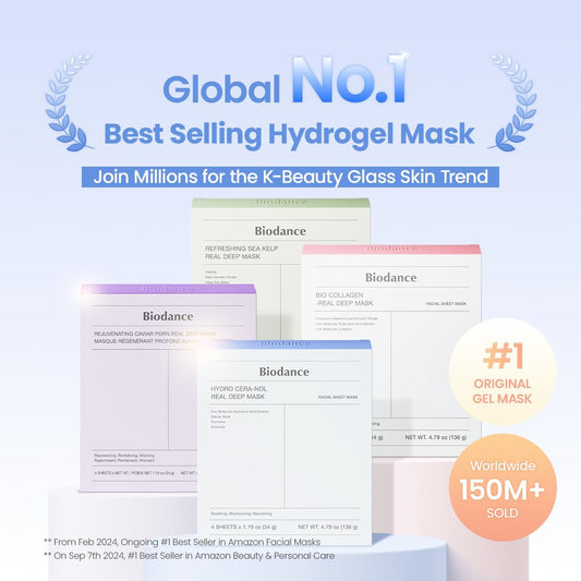 Biodance Hydro Cera-nol Hydrogel Overnight Face Mask, 4 Pack - view 2