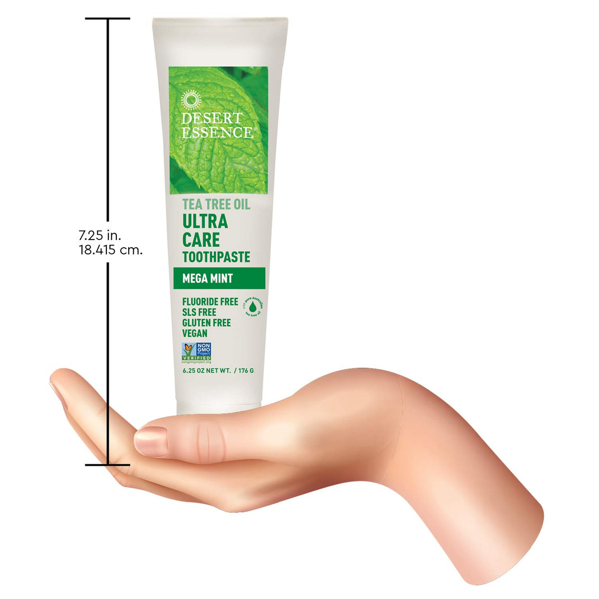 Desert Essence Ultra Care Mega Mint Toothpaste, 6.25 oz - view 5