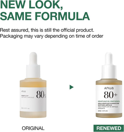 Anua Heartleaf 80 Soothing Ampoule Facial Serum 30ml - view 2