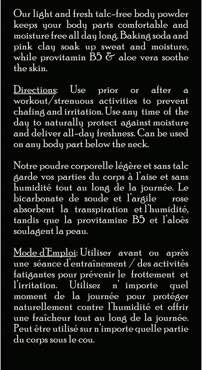 Brickell Men's Products Stay Fresh Body Powder Scented 5 oz - view 5