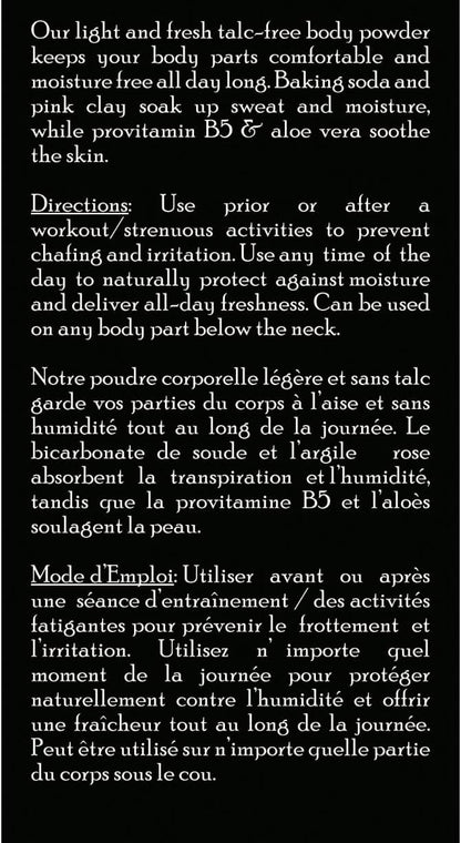 Brickell Men's Products Stay Fresh Body Powder Scented 5 oz - view 5