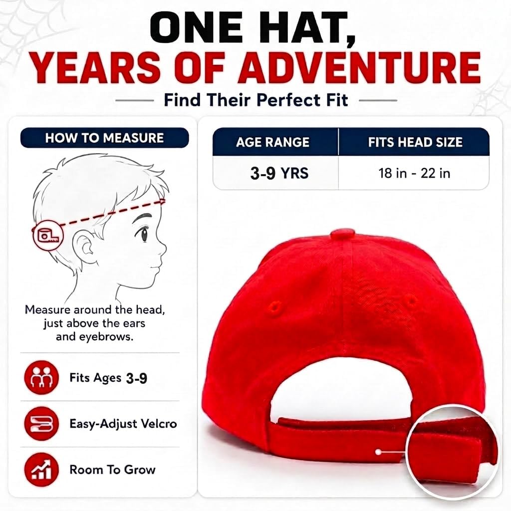 Marvel Accessory Supply Spider-Man 3D Boys Hat - view 5