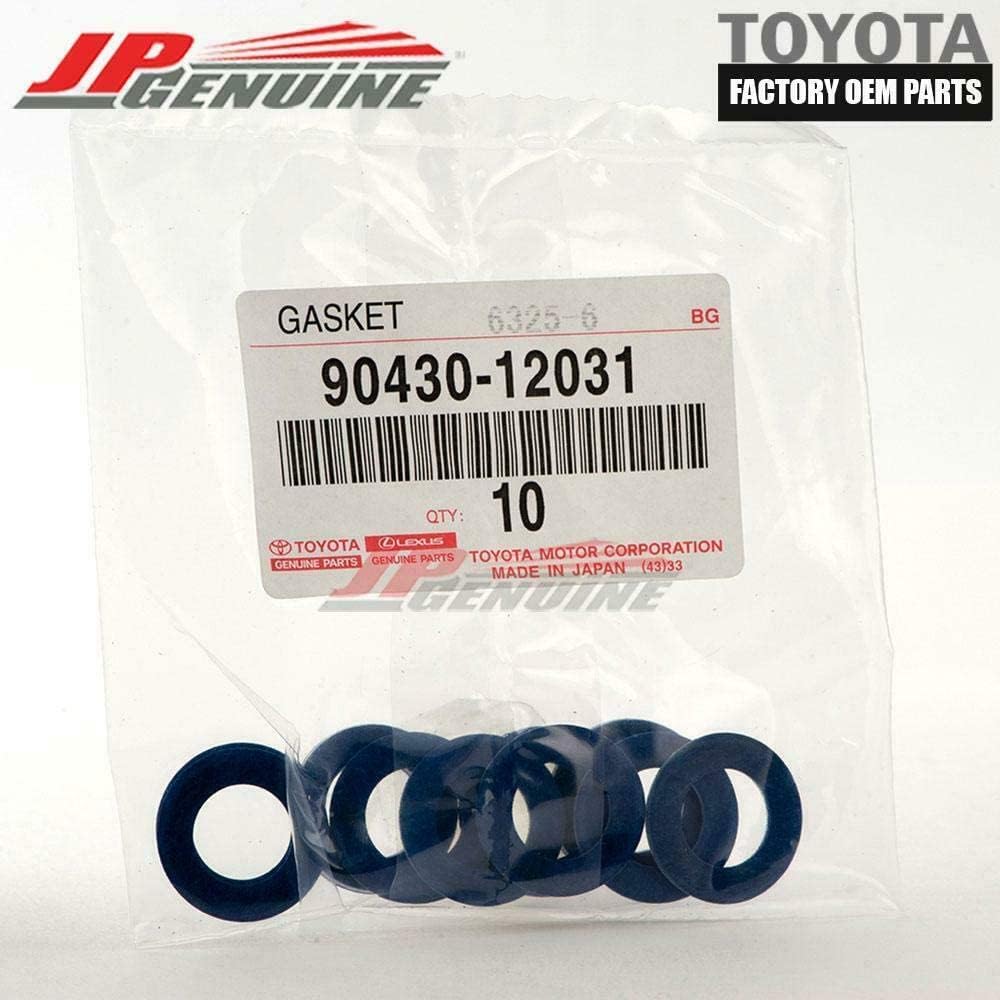 Toyota Genuine Oil Drain Plug Gaskets, Pack of 10 (90430-12031) - view 2