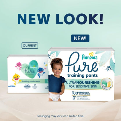 Pampers Pure Protection Training Pants Size 3T-4T, 58 Count - view 2