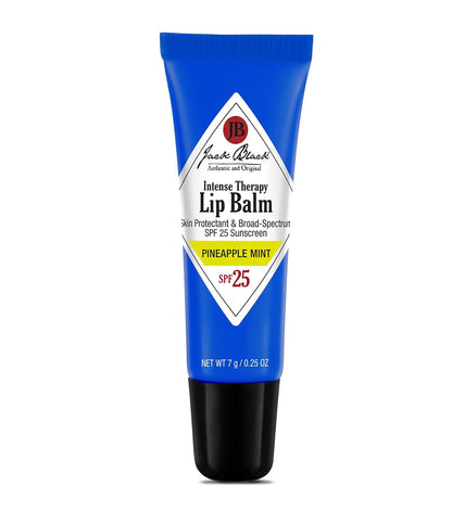 Jack Black Intense Therapy Lip Balm SPF 25, Pineapple Mint, 0.25 oz (7 g)