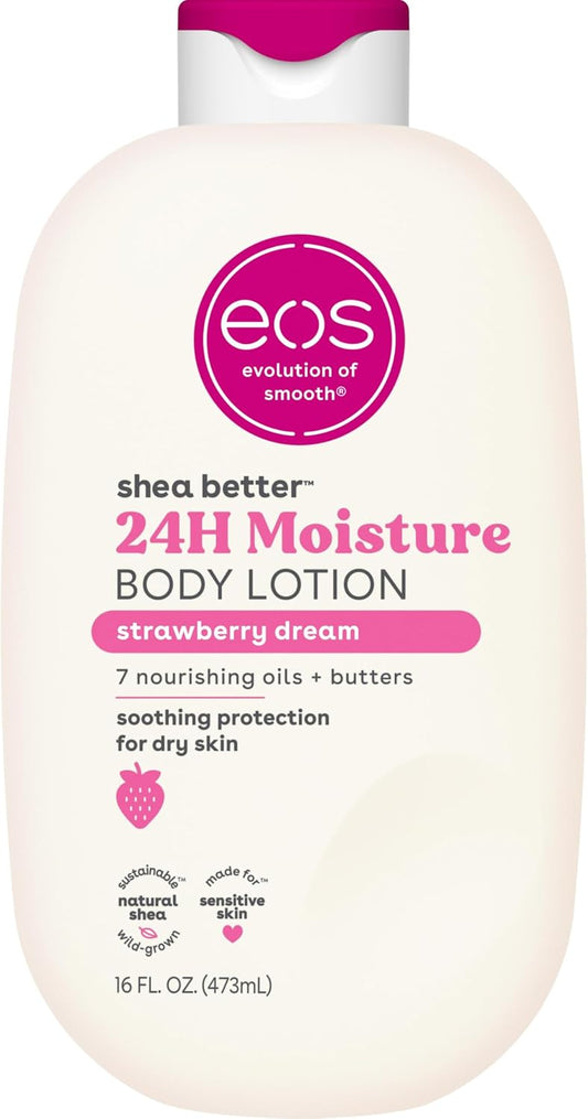 eos Shea Better Body Lotion, Strawberry Dream, 16 fl oz