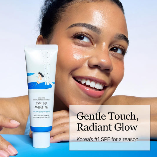 ROUND LAB Birch Juice Moisturising Sunscreen SPF 50, 50 ml - view 2