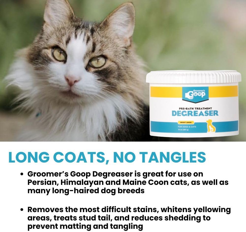 Groomer's GOOP Pre-Bath Pet Degreaser Cream 14 oz Can - view 5