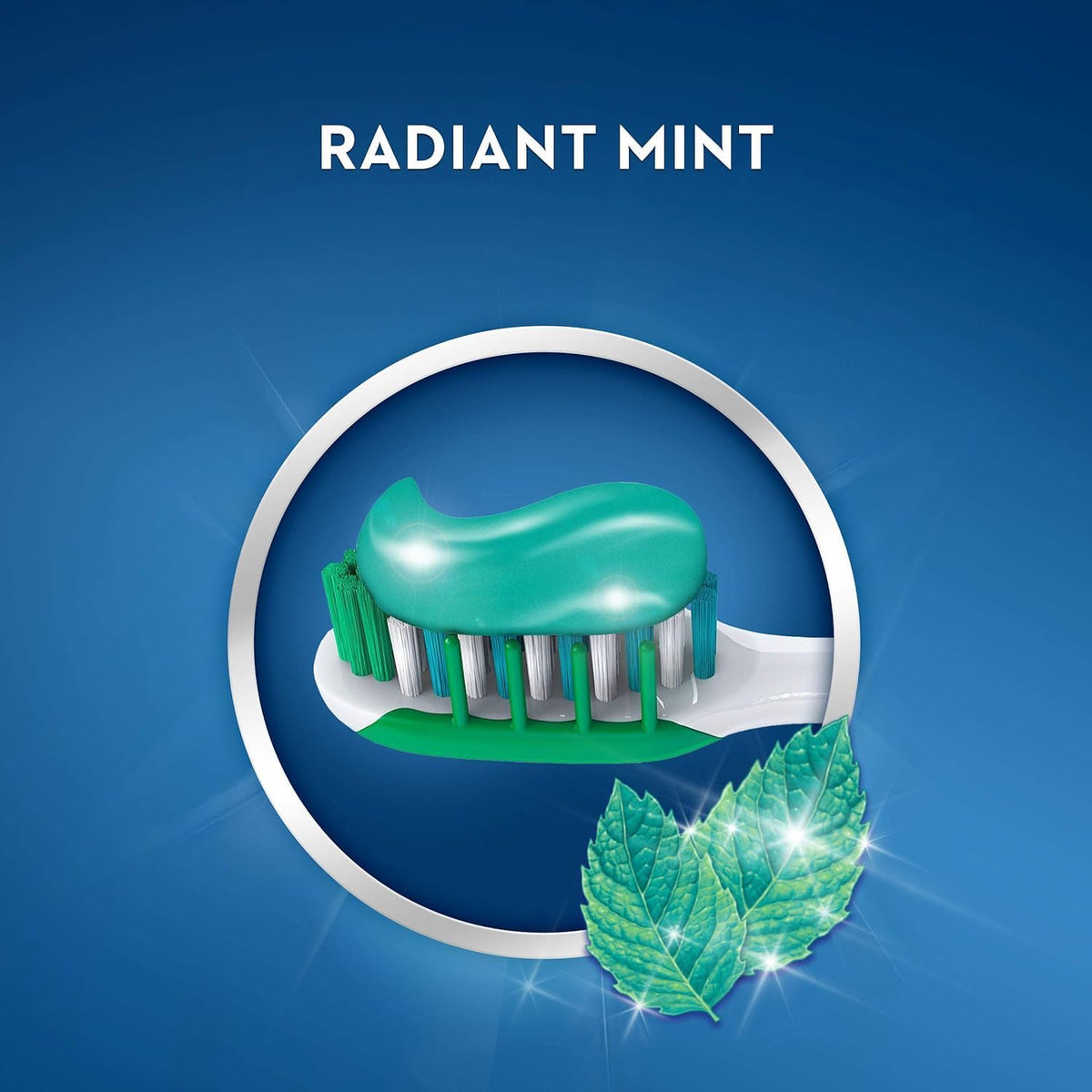 Crest 3D White Vivid Fluoride Toothpaste, Radiant Mint, 0.85 oz, Pack of 3 - view 3