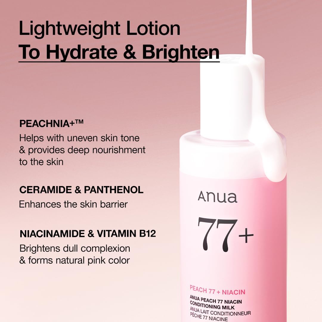 Anua Peach Niacinamide Conditioning Lotion 150ml - view 4