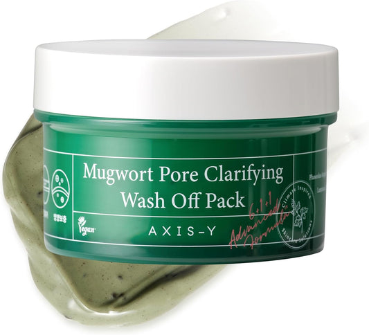 AXIS-Y Mugwort Pore Clarifying Wash Off Pack Face Mask 3.38 fl oz