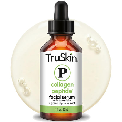 TruSkin Peptide Face Serum with Tripeptide-29 & Ceramides, 30 ml (1 fl oz)