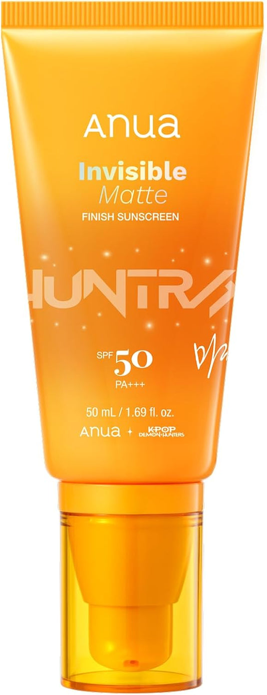 Anua Invisible Matte Finish Sunscreen SPF 50 Clear Gel 50ml