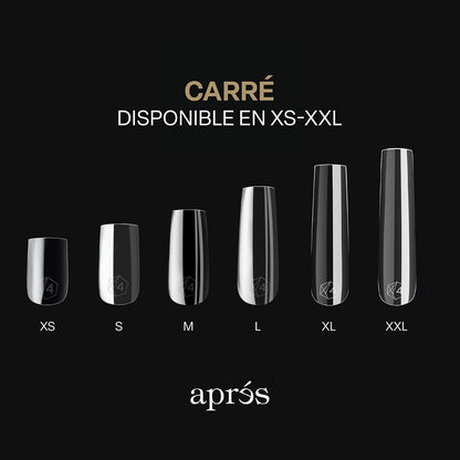 Après Gel-X Natural Square Long Nail Tips Box, 280 Count - view 5