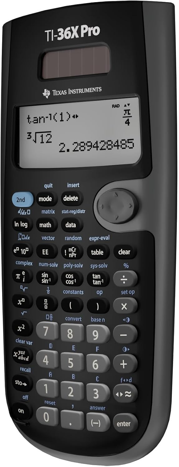 Texas Instruments TI-36X Pro Engineering/Scientific Calculator - view 3