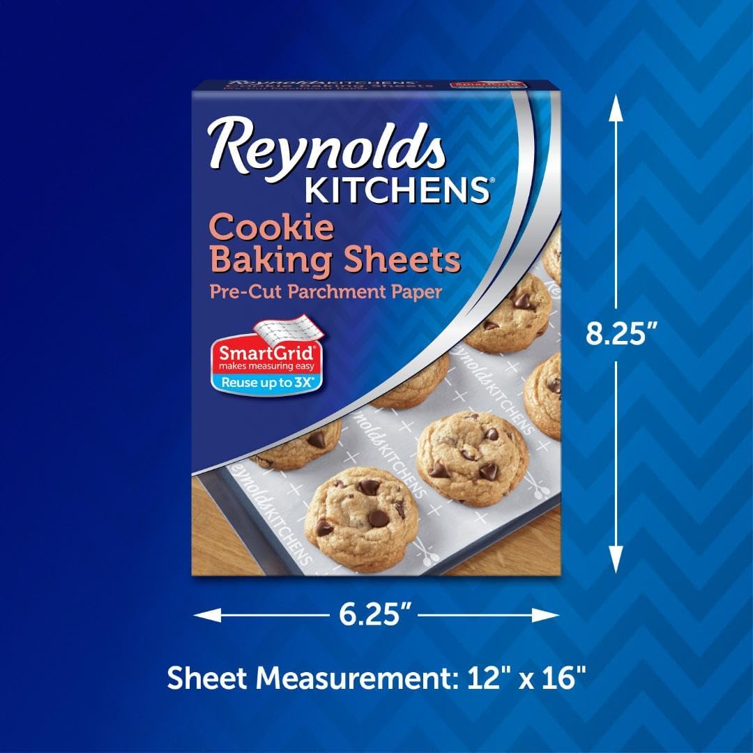 Reynolds Kitchens Pre-Cut Parchment Cookie Sheets, 22 Count - view 2