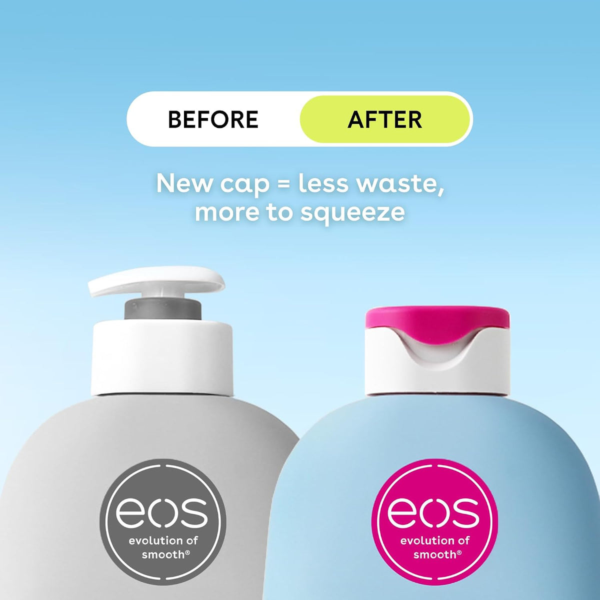 eos Shea Better Fragrance Free Body Lotion 473 ml (16 fl oz) — alternate product view