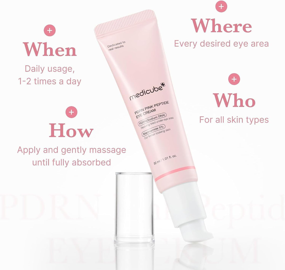 medicube Eye Serum with Salmon DNA PDRN and Pink Peptides - view 6