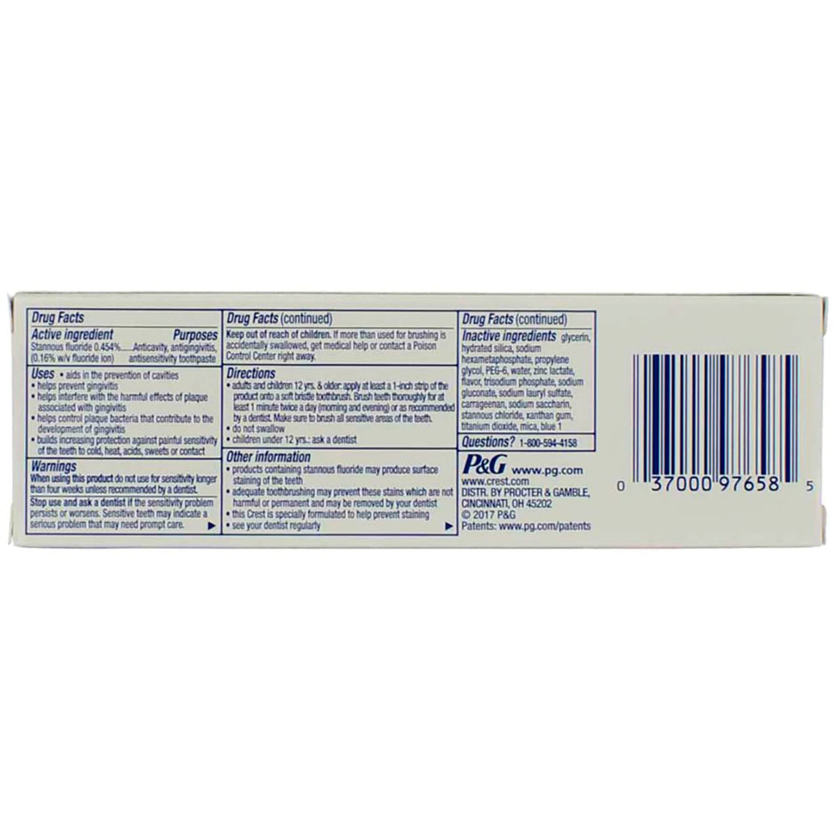 Crest Pro-Health Advanced Gum Protection Toothpaste, 3.5 oz, Pack of 2 — alternate product view