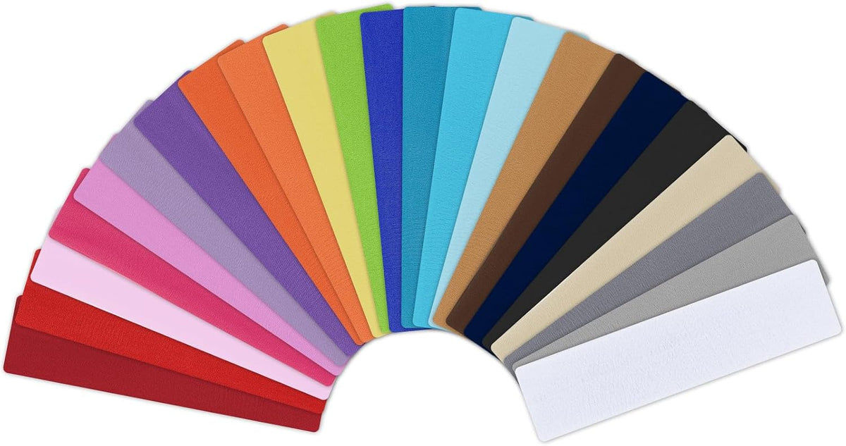 23 Pack Stretchy Cotton Headbands for Women, Assorted Colours — product view