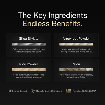 Based Bodyworks Volumizing Texture Powder for Hair, Matte Finish - view 6