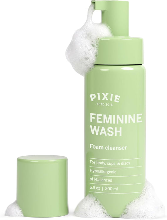 Pixie Cup Foaming Feminine Wash for Menstrual Cups, 6.5 fl oz (195 ml)