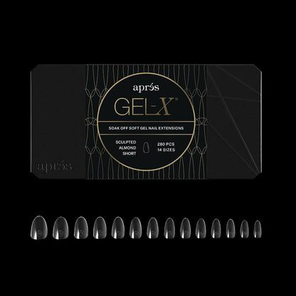 Après Gel-X Sculpted Almond Short Nail Tips Box, 280 Count - view 2