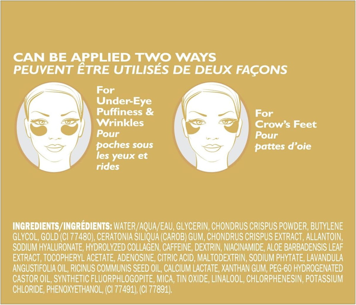 Peter Thomas Roth 24K Gold Hydra-Gel Eye Patches, 60 Count - view 3