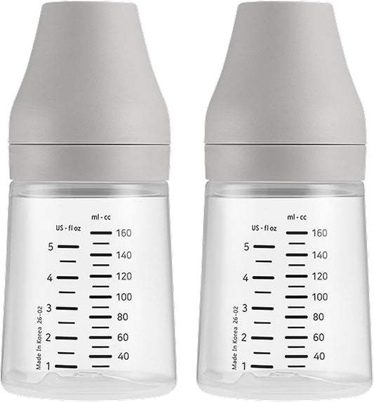 Spectra Wide Neck Baby Bottles for Breast Milk, Pack of 2