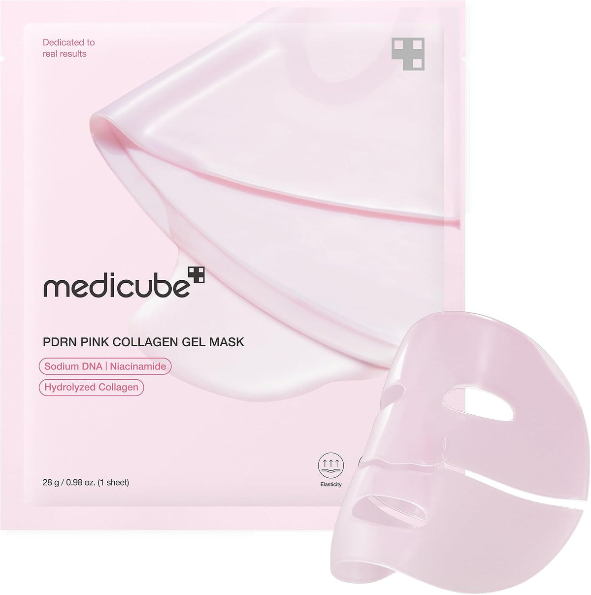 medicube PDRN Pink Collagen Gel Mask — product view