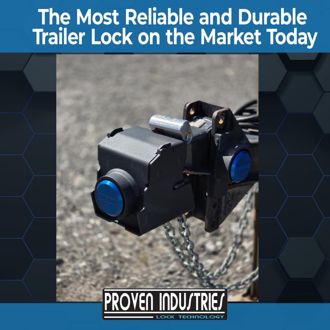 Proven Industries Model 2516 Trailer Coupler Lock, 2 5/16 Inch - view 3