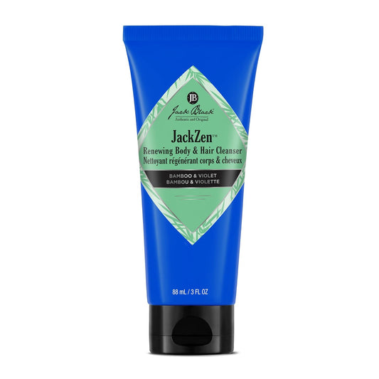 Jack Black JackZen Renewing 2-in-1 Body Wash & Shampoo, 3 Fl Oz (90 ml)