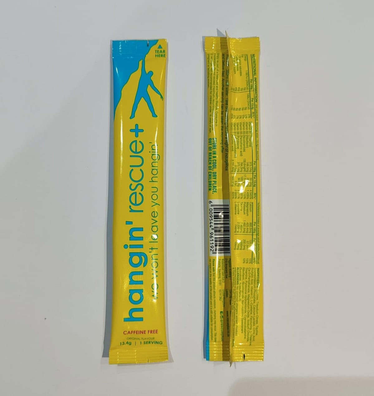 Hangin' Rescue+ Electrolyte Drink Mix Original, 12 Sachets - view 2