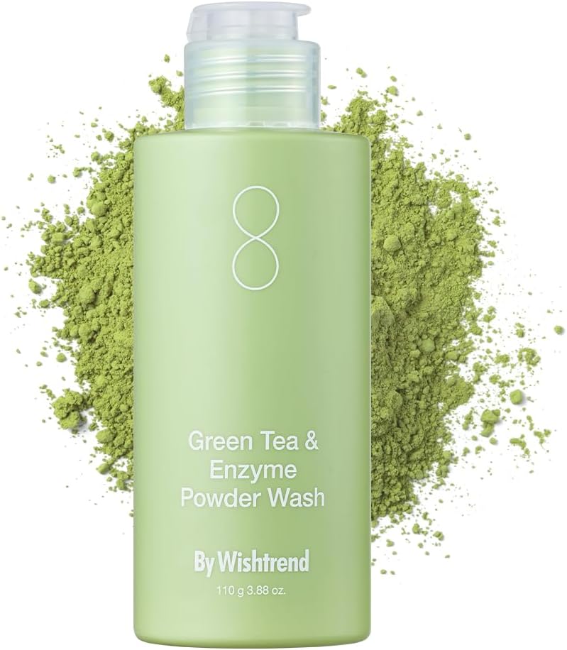 By Wishtrend Green Tea & Enzyme Powder Face Wash 110 g (3.9 oz) — product view