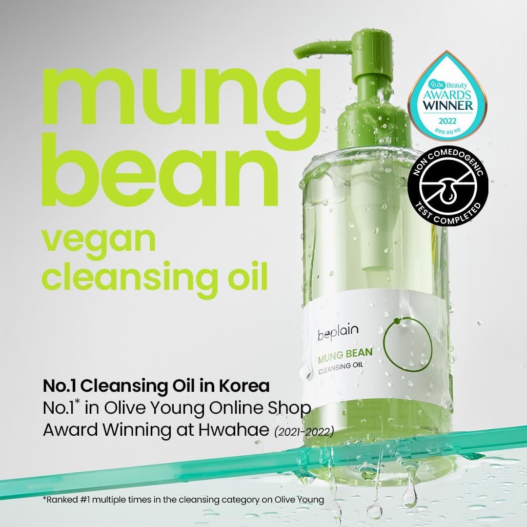 beplain Mung Bean Cleansing Oil Makeup Remover 6.76 fl oz - view 2