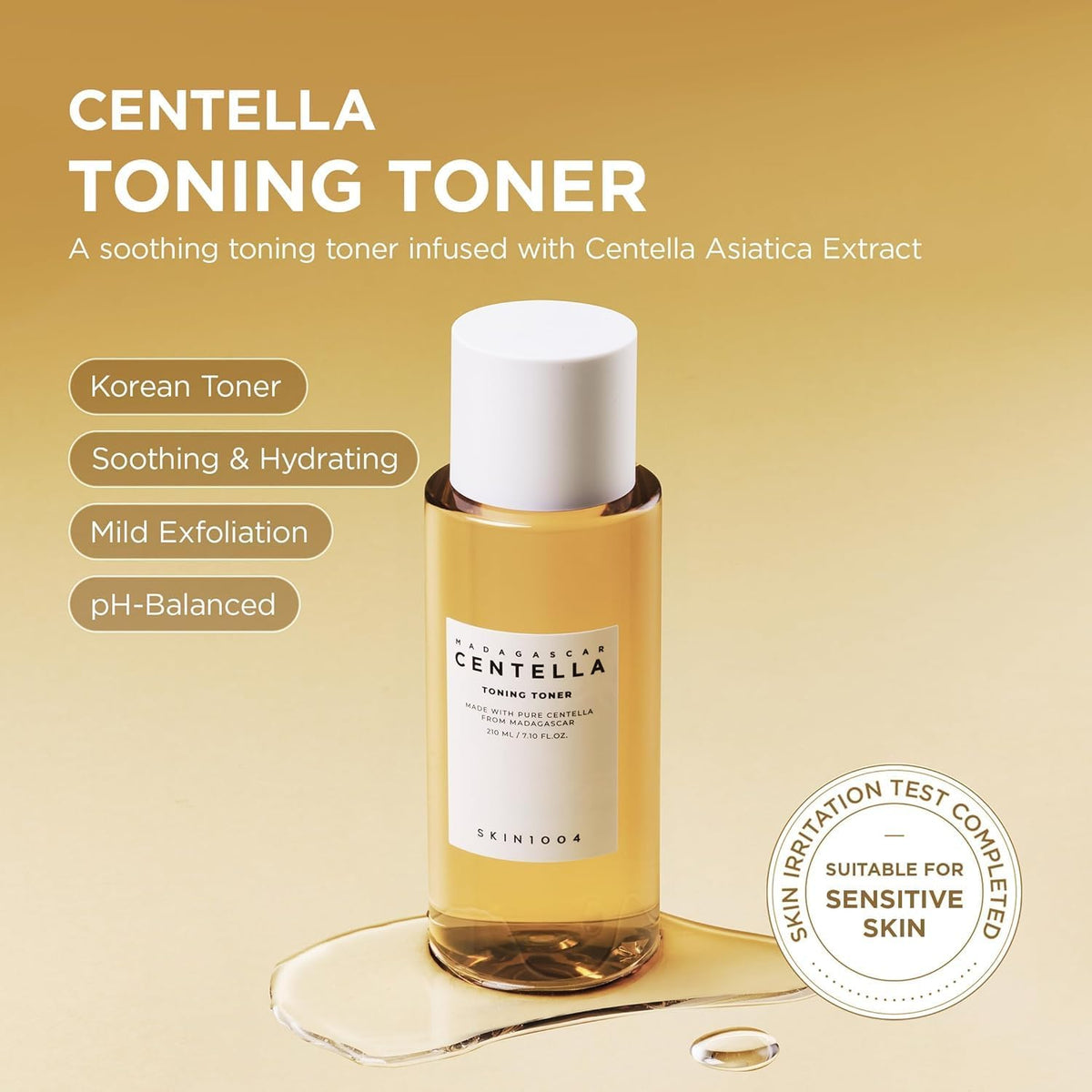 SKIN1004 Madagascar Centella Toning Toner 210 ml - view 2