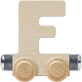 Maple Landmark NameTrain Unfinished Wooden Letter Car F