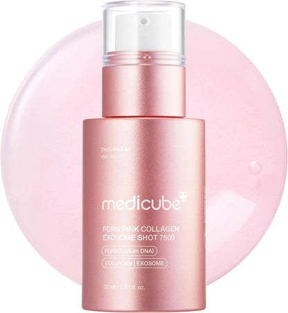 medicube Exosome Shot PDRN Pink Collagen 7,500 PPM Spicule Serum