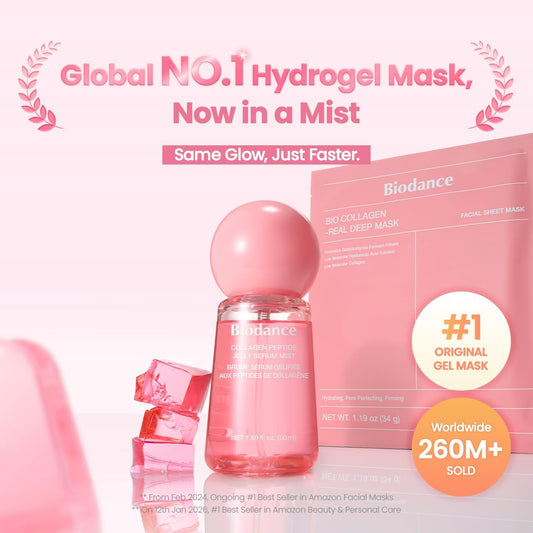BIODANCE Collagen Peptide Jelly Serum Facial Mist 50 ml - view 2