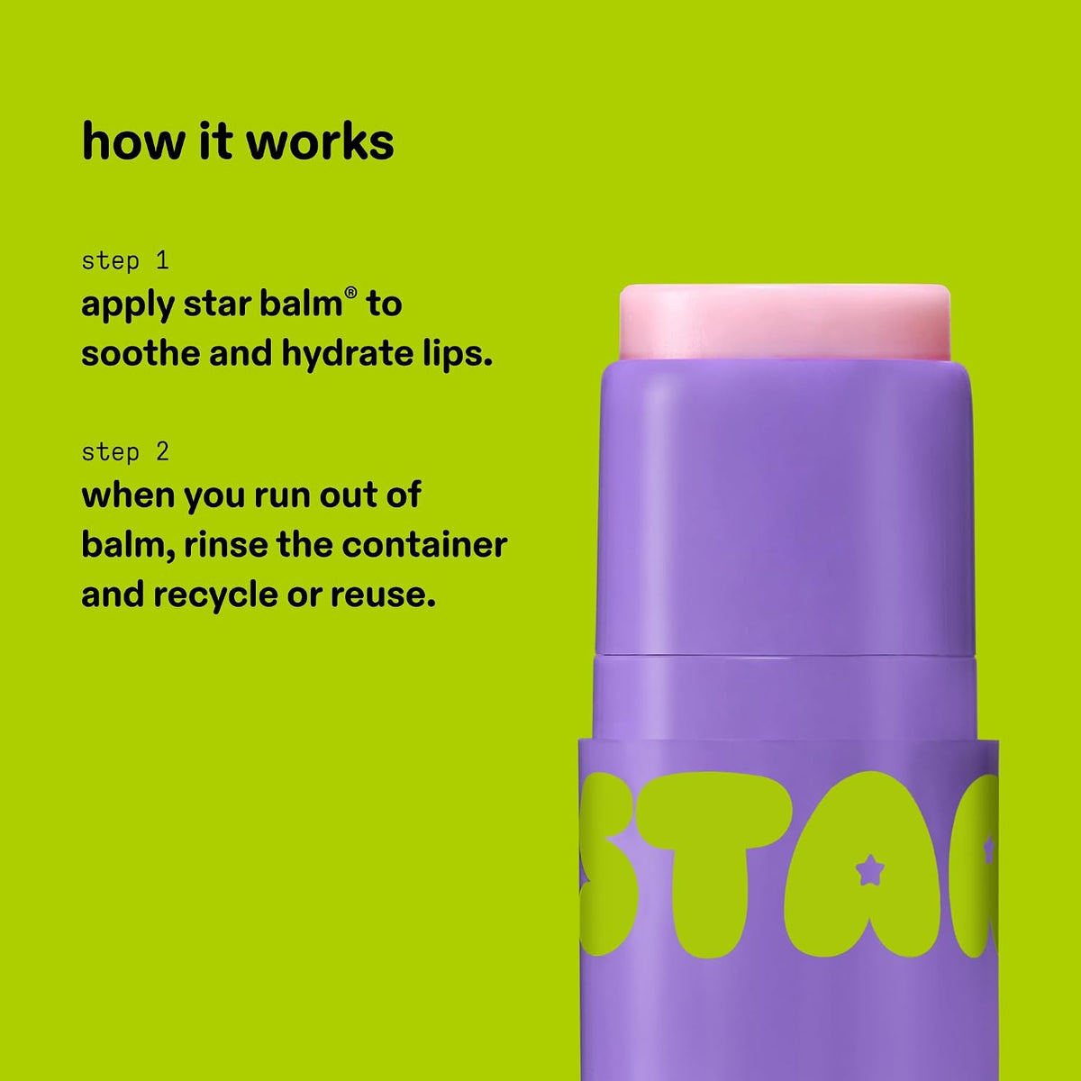Starface Star Balm Super Grape Hydrating Lip Balm (0.15 oz) - view 4