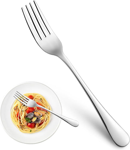 MUTNITT Stainless Steel Dinner Forks, Set of 16