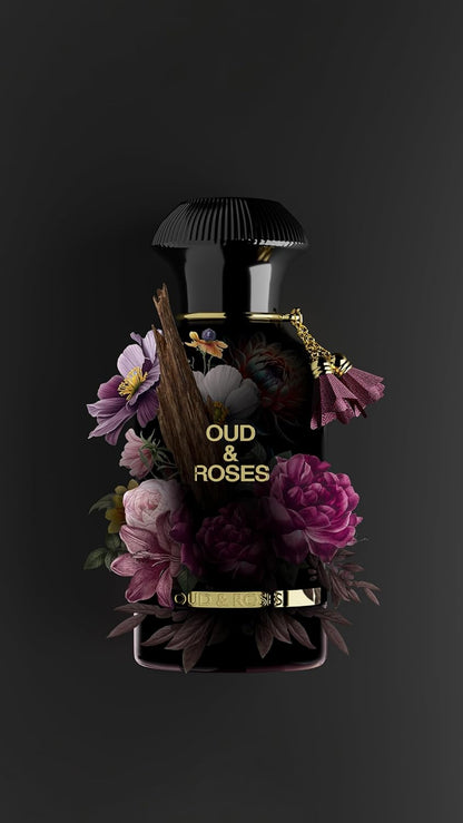 Ahmed Al Maghribi Oud and Roses Extrait de Parfum, Unisex, 2.02 oz - view 4