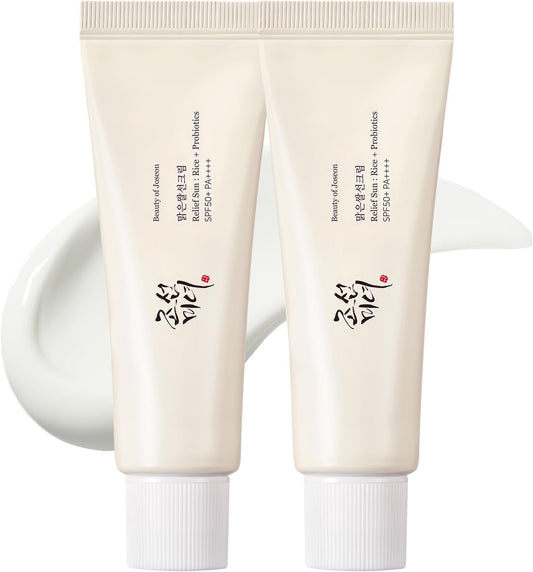 Beauty of Joseon Relief Sun SPF 50, Pack of 2 (50 ml each)