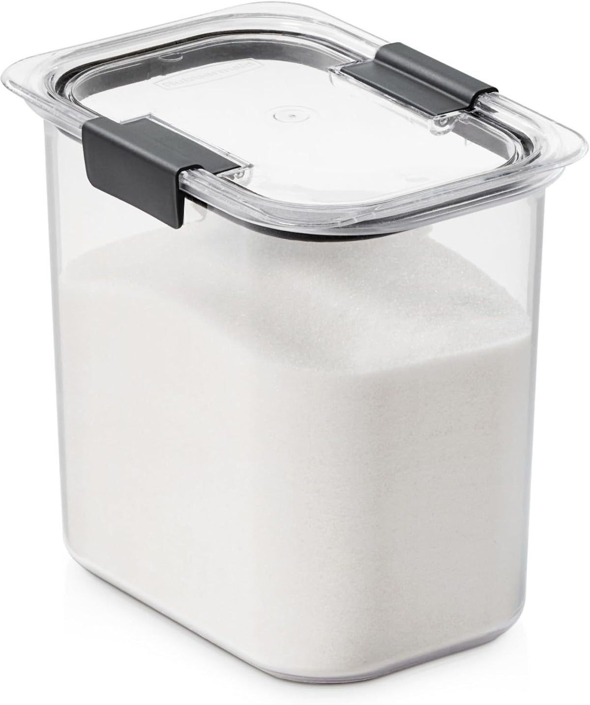 Rubbermaid Brilliance 12-Cup Airtight Food Storage Container, Clear/Grey — product view