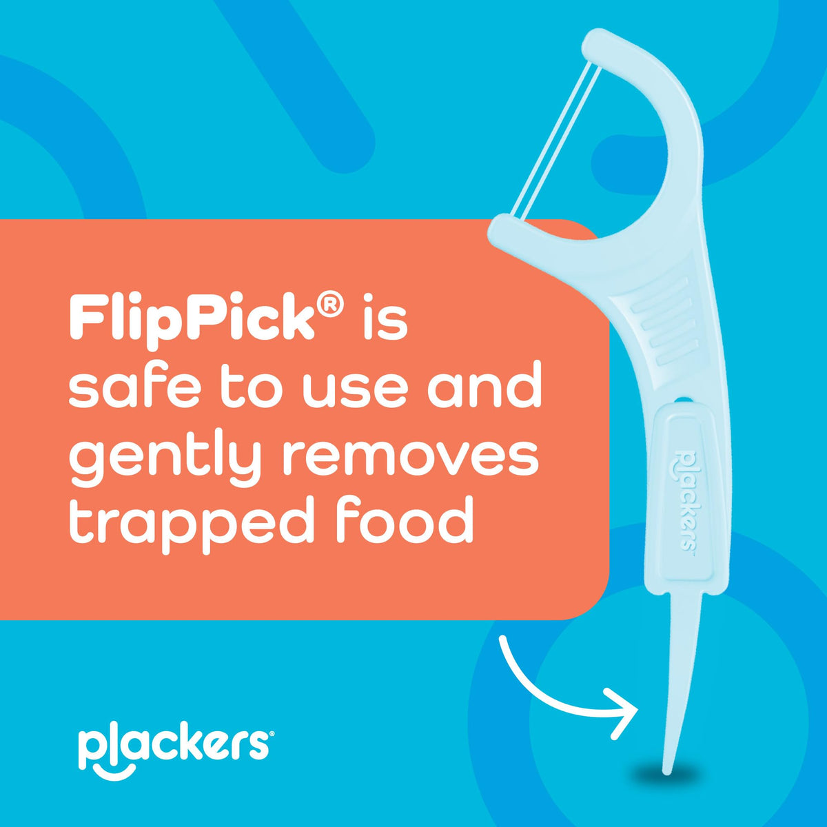 Plackers Twin-Line Advance Cleaning Dental Floss Picks - view 6
